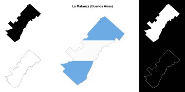 La Matanza Departmanı (Buenos Aires) ana hat haritası ayarlandı