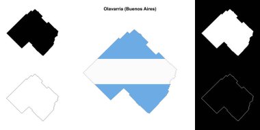 Olavarria bölümü (Buenos Aires) ana hat haritası oluşturuldu