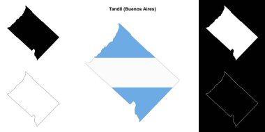 Tandil Departmanı (Buenos Aires) ana hat haritası belirlendi