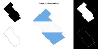 Suipacha Departmanı (Buenos Aires) ana hat haritası ayarlandı