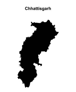 Chhattisgarh durumu boş ana hat haritası