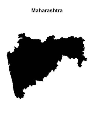 Maharashtra durum boş ana hat haritası