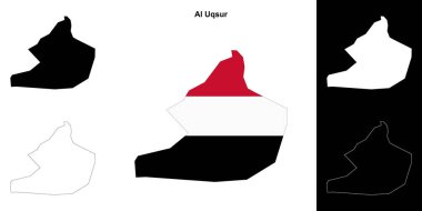Al Uqsur Valiliği ana hat haritası seti