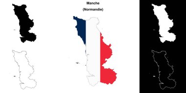 Manche departmanı ana hat haritası ayarlandı