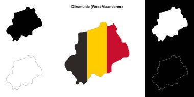 Diksmuide arrondissement ana hat haritası ayarlandı