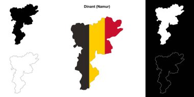 Dinant arrondissement ana hat haritası ayarlandı