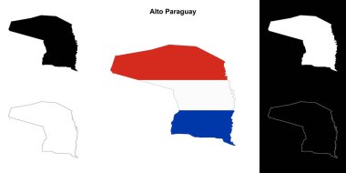 Alto Paraguay departmanı ana hat haritası ayarlandı