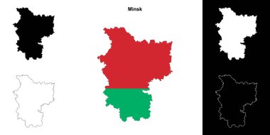 Minsk bölgesi ana hat haritası ayarlandı