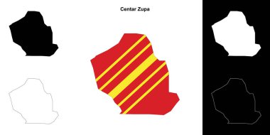 Centar Zupa belediyesinin ana hat haritası belirlendi