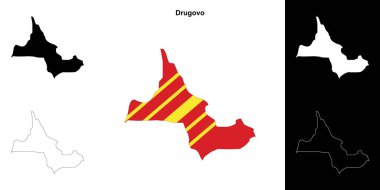 Drugovo belediyesinin ana hat haritası ayarlandı