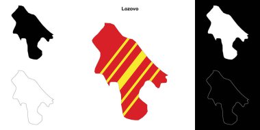 Lozovo belediyesinin ana hat haritası ayarlandı