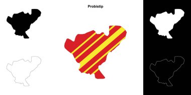 Probistip belediyesinin ana hat haritası ayarlandı