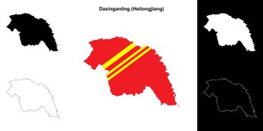 Daxinganling boş ana hat haritası seti