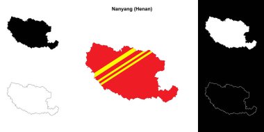 Nanyang boş çizgi haritası ayarlandı
