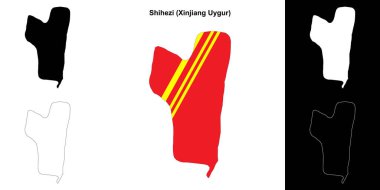 Shihezi boş ana hat haritası ayarlandı