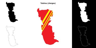 Taizhou, Jiangsu haritası boş.