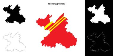 Yueyang boş ana hat haritası ayarlandı
