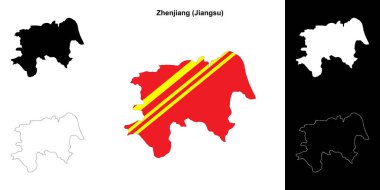 Zhenjiang boş ana hat haritası ayarlandı