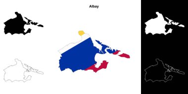 Albay eyalet ana hat haritası ayarlandı
