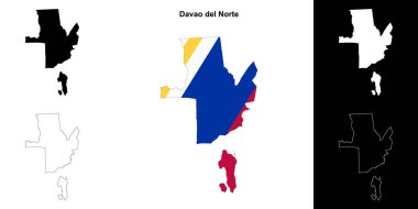 Davao del Norte eyalet ana hat haritası seti