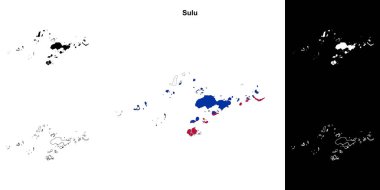 Sulu eyalet ana hat haritası ayarlandı