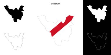 Dacorum boş dış hat haritası ayarlandı