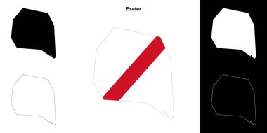 Exeter boş çizgi haritası ayarlandı