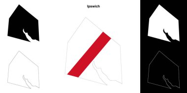 Ipswich boş dış hat haritası ayarlandı