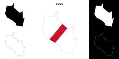 Oxford boş çizgi haritası seti