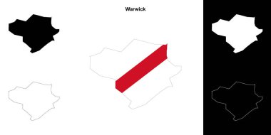 Warwick boş çizgi haritası ayarlandı