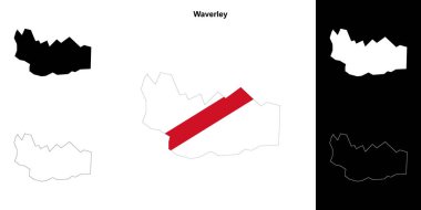 Waverley boş çizgi haritası ayarlandı