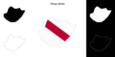 Chiryu (Aichi) ana hat haritası ayarlandı