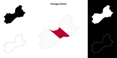 Kasugai (Aichi) ana hat haritası ayarlandı