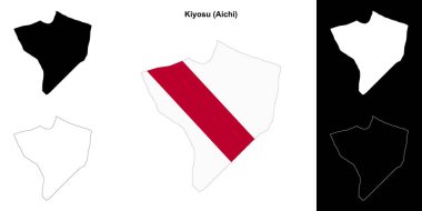 Kiyosu (Aichi) ana hat haritası seti