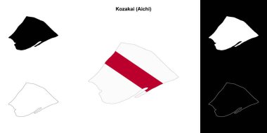 Kozakai (Aichi) ana hat haritası ayarlandı