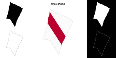 Oharu (Aichi) ana hat haritası ayarlandı