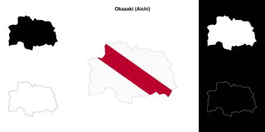 Okazaki (Aichi) ana hat haritası ayarlandı