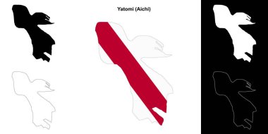 Yatomi (Aichi) ana hat haritası seti