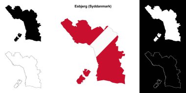 Esbjerg belediyesinin ana hat haritası ayarlandı