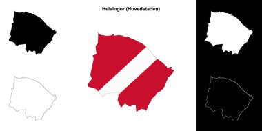 Helsingor belediye ana hatları haritası ayarlandı