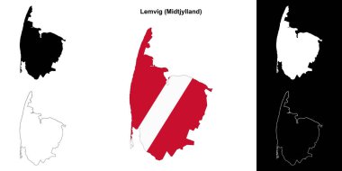 Lemvig belediye ana hatları haritası ayarlandı