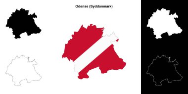 Odense belediye ana hatları haritası ayarlandı