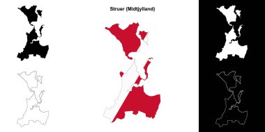 Struer belediye ana hatları haritası ayarlandı