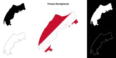 Thisted belediye ana hatları haritası ayarlandı