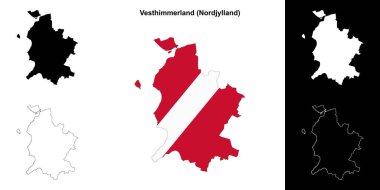 Vesthimmerland belediyesinin ana hat haritası ayarlandı