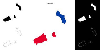 Balzers belediye ana hatları haritası ayarlandı