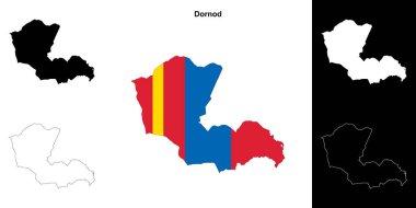 Dornod eyalet ana hat haritası ayarlandı