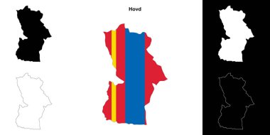 Hovd eyalet ana hat haritası ayarlandı