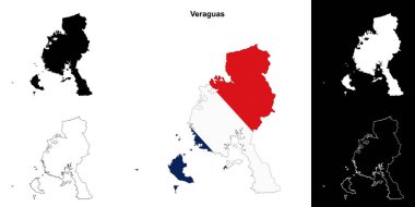 Veraguas eyalet ana hat haritası ayarlandı