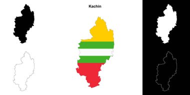 Kachin boş dış hat haritası ayarlandı